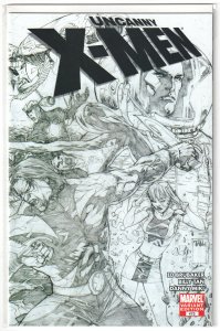 The Uncanny X-Men #475 Sketch Cover (2006) 1:25 Tan variant sealed/ unopened