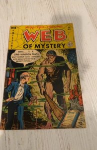 Web of Mystery #5 (1951) nice late gold age precode horror/Suspense