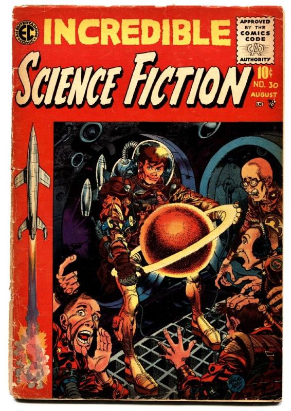 INCREDIBLE SCIENCE FICTION #30 sci-fi comic book-JACK DAVIS-E.C.-GOLDEN AGE