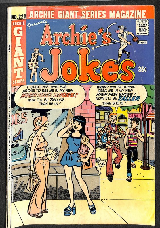 Archie Giant Series Magazine #222 (1974)