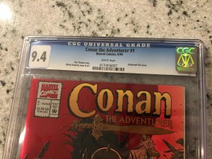 Conan The Adventurer # 1 9.4 CGC Marvel Graded Comic Book 1994 Kull Sonja KB3 