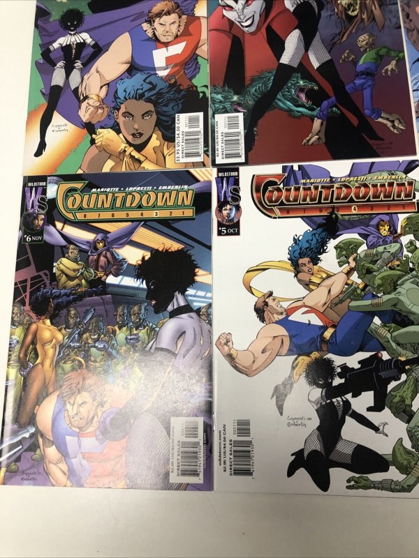 Countdown (2000) #1 2 3 4 5 6 7 8 1-8 (VF/NM) Complete Set Wildstorm/DC