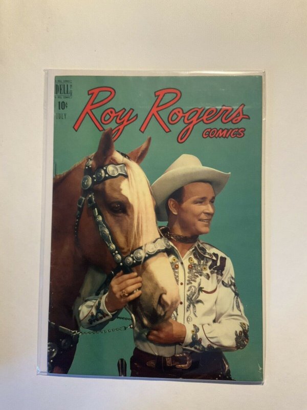 Roy Rogers 19 Very Fine vf 8.0 Dell