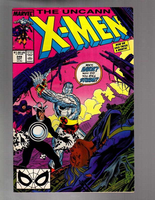 X MEN 248   FINE PLUS Sept. 1989