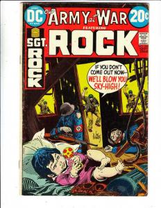 Our Army at War #249 (Sep-72) FN Mid-Grade Sgt. Rock, Easy Co.