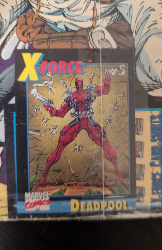 X-Force #1 Bagged With Deadpool Card Variant (1991)