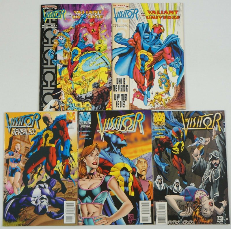 the Visitor #1-13 VF/NM complete series + vs the valiant universe #1-2 set lot