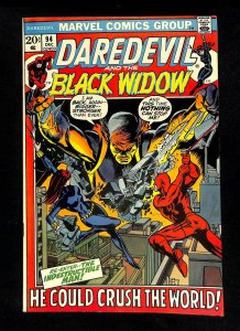 Daredevil #94 He Can Crush the World! Black Widow!