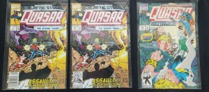 QUASAR 5PC (VF) ISSUE #1, THE IMPERIAL GUARD, ASSAULT ON MAR-VELL'S TOMB 1992