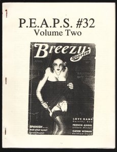 P.E.A.P.S. #32 1995-Pulp Era Amateur Press Society-Info on Black Cat-Tarzan-O...