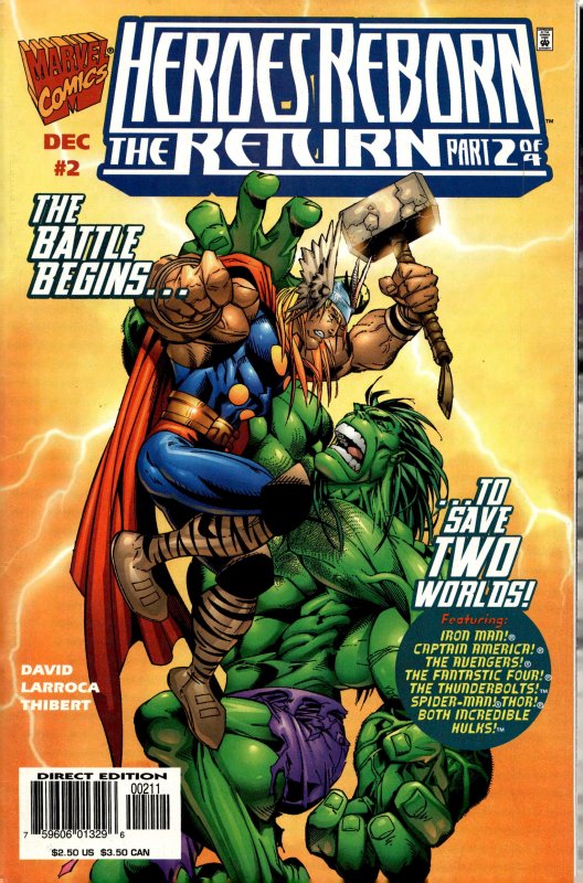 Heroes Reborn: The Return #2 (1997) Hulk
