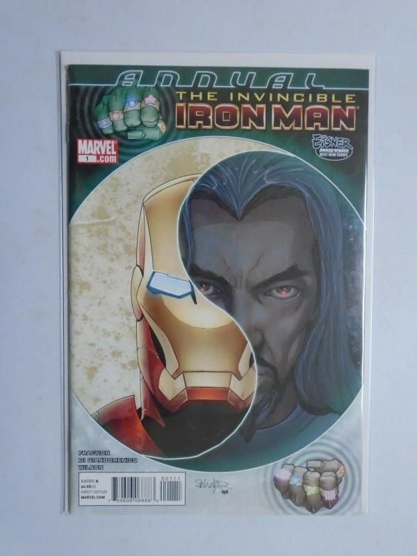 Invincible Iron Man (2008) Annual #1A - 8.0 VF - 2008