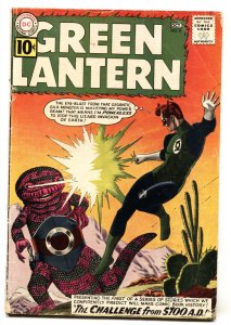 Green Lantern #8 1961- 1st 5700 AD story- Greytone cover g/vg