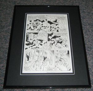Spectacular Spiderman #48 1980 Framed Sketch Official Reproduction The Prowler