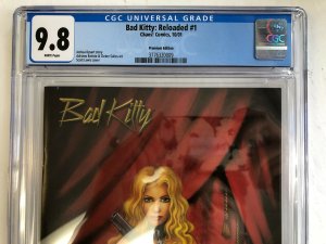 Bad Kitty: Reloaded (2001) # 1 (CGC 9.8 WP) Premium Cover