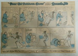 Poor Old Robinson Crusoe Sunday Page by ?  from ?/1910 Half Full Page Size!