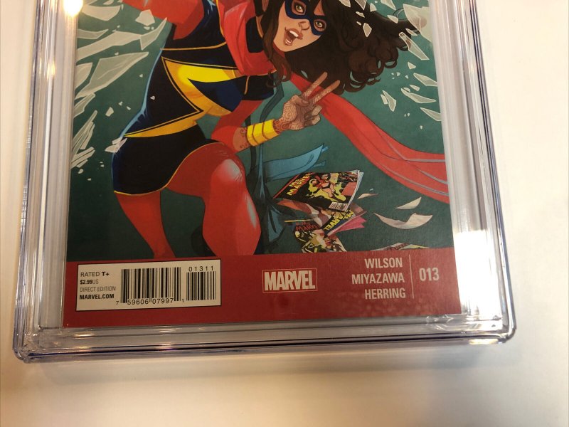 Ms. Marvel (2017) # 13 (CGC 9.8 WP) MCU Disney+