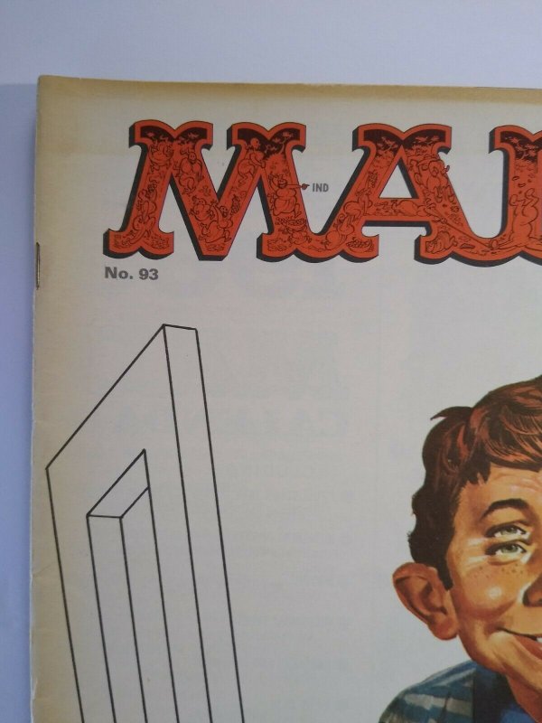 Mad Magazine March 1965 No 93 The Beatles The Flying Ace Movie Parody Kiddie TV