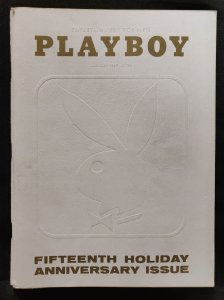 Playboy Magazine January 1969 15th Holiday Anniversary Edition (6.5/7.0)