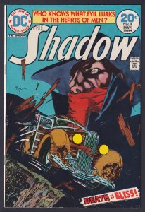 The Shadow 4 (1974) VF 8.0 Bronze Age DC Comics