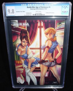 Realm War Age of Darkness #4 CGC (9.8) Comikaze 2014 Exclusive - 2014