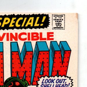 Invincible Iron Man King Size Special #1 - vs Namor Sub-Mariner - 1970 - FN/VF