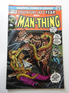 Adventure into Fear #12 (1973) VG Condition! Moisture stain