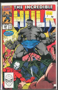 The Incredible Hulk #347 Direct Edition (1988) Hulk [Key Issue]
