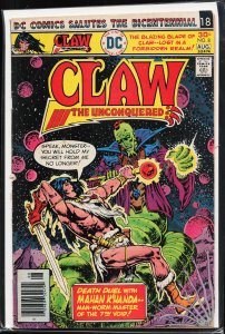 Claw the Unconquered #8 (1976) Claw the Unconquered