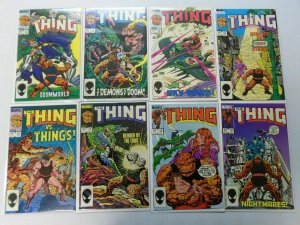 The Thing comic lot:#1-36 33 different average 8.5 VF+ (1983)