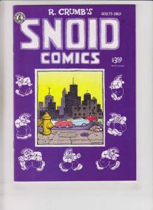 Snoid Comics #1 VF (4th) print kitchen sink ROBERT CRUMB underground comix