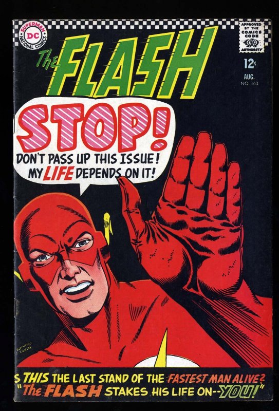 Flash #163 VG/FN 5.0