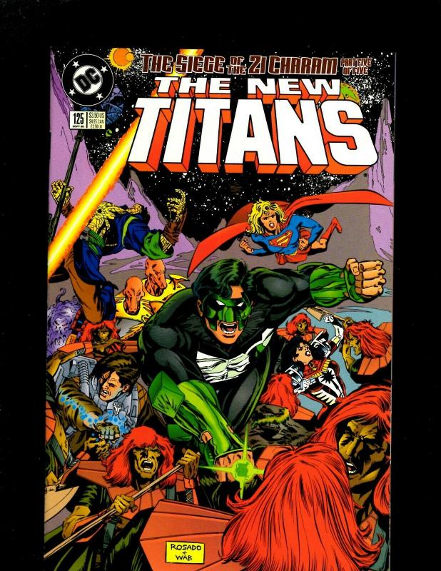 8 The New Titans DC Comics Comic Books #123 124 125 126 127 128 129 130 J369