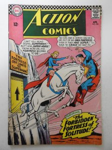 Action Comics #336 (1966) VG/FN Condition! 1/2 in spine split, stamp fc