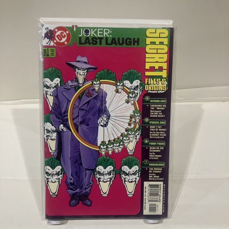 Joker Last Laugh 1 Files And Origins