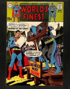 World's Finest Comics #186 Batman Superman!