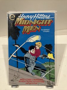 Heavy Hitters Midnight Men #1 Epic Comics Signed 57/250