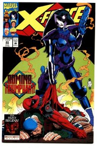 X-FORCE #23 Marvel Comics DEADPOOL cover 1993 comic book