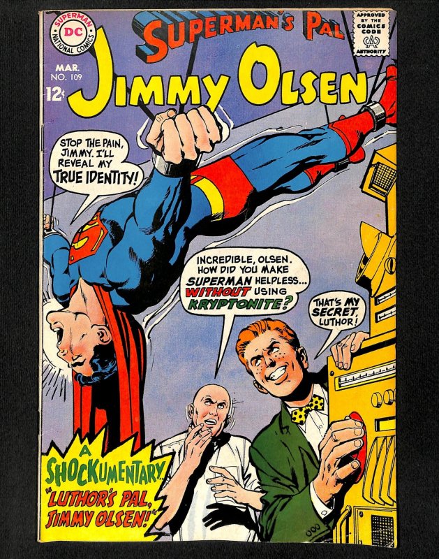 Superman's Pal, Jimmy Olsen #109