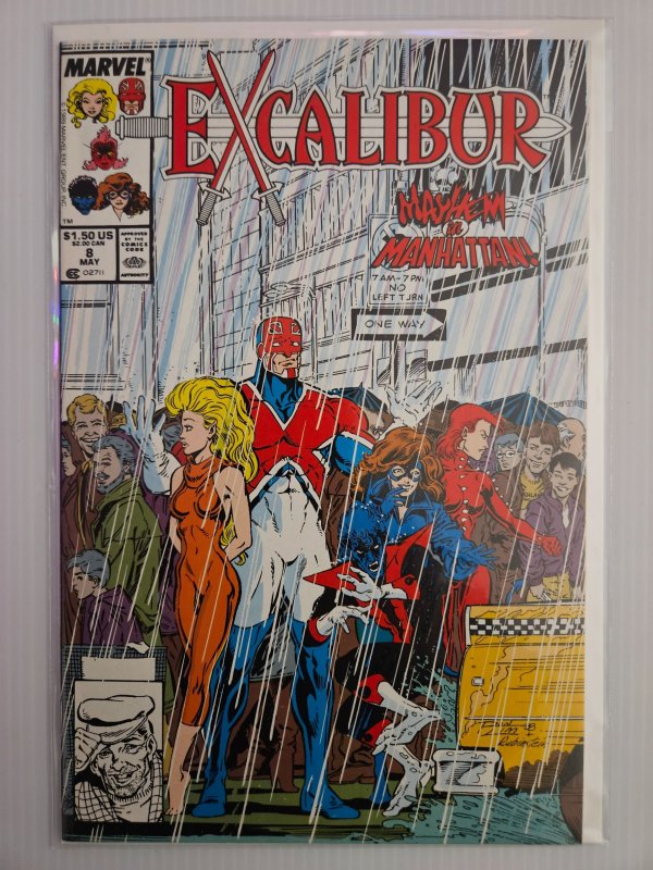 Excalibur #8 (1989)
