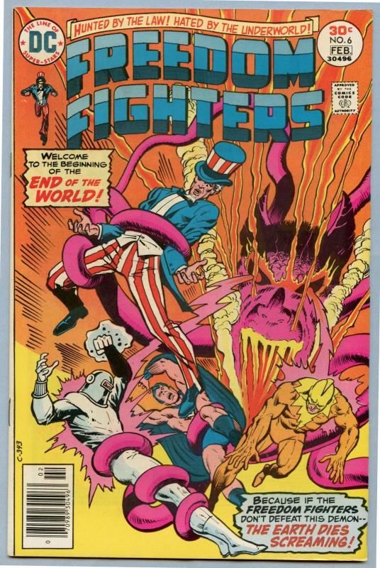 Freedom Fighters 6 Feb 1977 VF- (7.5)