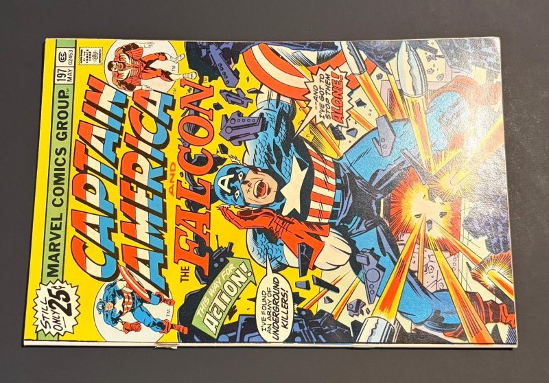 Captain America #196, #197 (SET) ( 8.0 VFN ) Jack Kirby is BACK! 1976