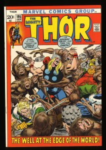 Thor #195 VF- 7.5 Marvel Comics