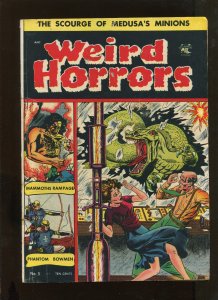 WEIRD HORRORS #5 (4.0) MAMMOTHS RAMPAGE!