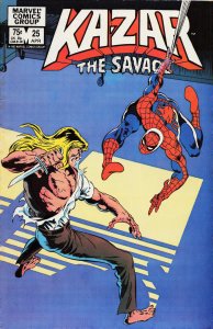 Ka-Zar the Savage #25 (1983) Ka-Zar