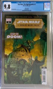 Star Wars High Republic #3 3rd print variant CGC 9.8 NM/M Gorgeous slab.