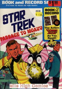 STAR TREK: PASSAGE TO MOAUV BOOK AND RECORD (PR-25) (197 #1 W/O RECORD Very Good