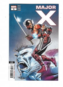 Major X #5 Second Print Cover (2019) abc