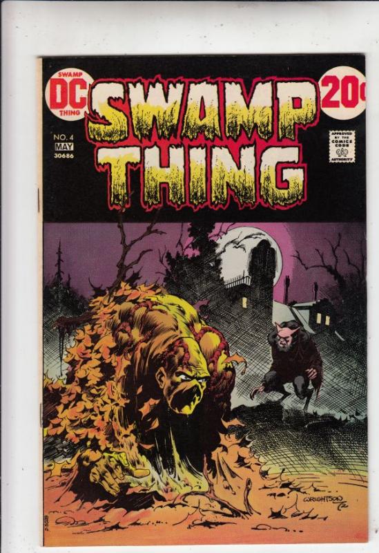 Swamp Thing #4 (May-73) NM Super-High-Grade Swamp Thing