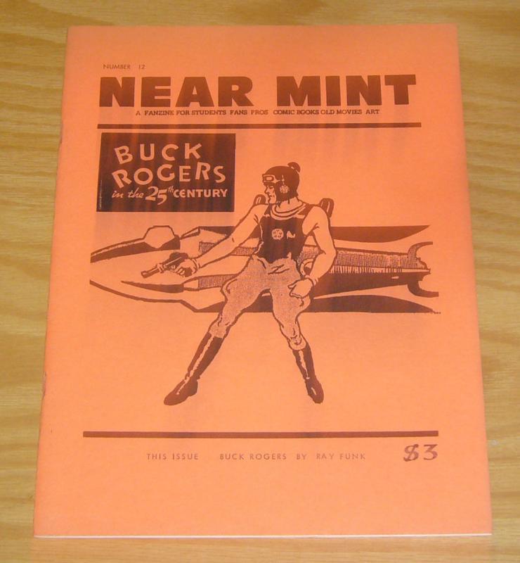 Near Mint #12 VF buck rogers fanzine from june 1981